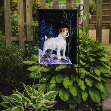 Load image into Gallery viewer, Starry Night Jack Russell Terrier Garden Flag - Outdoor Decorative Yard Flag