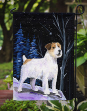 Load image into Gallery viewer, Starry Night Jack Russell Terrier Garden Flag - Outdoor Decorative Yard Flag