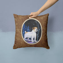Load image into Gallery viewer, Starry Night Jack Russell Terrier Throw Pillow - 14x14 Decorative Pillow – Art for Your Home &amp; Patio