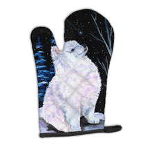 Load image into Gallery viewer, Starry Night American Eskimo Oven Mitt SS8389OVMT