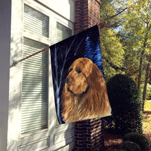 Load image into Gallery viewer, Starry Night Sussex Spaniel Flag Canvas House Size