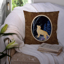 Load image into Gallery viewer, Starry Night Golden Retriever Throw Pillow - 14x14 Decorative Pillow – Art for Your Home &amp; Patio