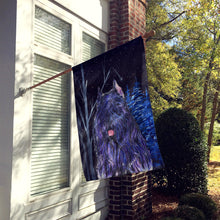 Load image into Gallery viewer, Starry Night Bouvier des Flandres Flag Canvas House Size