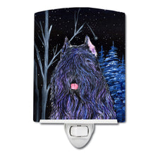 Load image into Gallery viewer, Starry Night Bouvier des Flandres Ceramic Night Light SS8394CNL