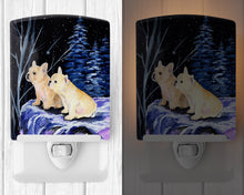 Load image into Gallery viewer, Starry Night French Bulldog Ceramic Night Light SS8395CNL