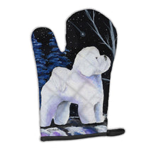 Load image into Gallery viewer, Starry Night Bichon Frise Oven Mitt SS8397OVMT