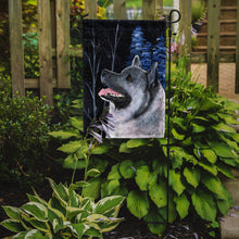 Load image into Gallery viewer, Starry Night Norwegian Elkhound Garden Flag - Outdoor Decorative Yard Flag