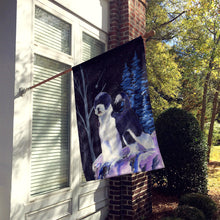 Load image into Gallery viewer, Starry Night Portuguese Water Dog Flag Canvas House Size