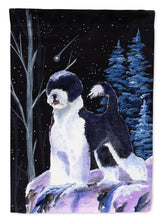 Load image into Gallery viewer, Starry Night Portuguese Water Dog Flag Canvas House Size