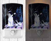 Load image into Gallery viewer, Starry Night Portuguese Water Dog Ceramic Night Light SS8399CNL