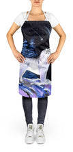 Load image into Gallery viewer, Starry Night Siberian Husky Apron – Artist-Designed Kitchen, BBQ &amp; Craft Apron