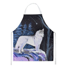 Load image into Gallery viewer, Starry Night Siberian Husky Apron – Artist-Designed Kitchen, BBQ &amp; Craft Apron