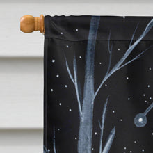 Load image into Gallery viewer, Starry Night Old English Sheepdog Flag Canvas House Size