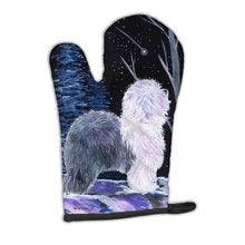 Load image into Gallery viewer, Starry Night Old English Sheepdog Oven Mitt SS8401OVMT