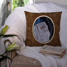 Load image into Gallery viewer, Starry Night Cat - Persian Throw Pillow - 14x14 Decorative Pillow – Art for Your Home &amp; Patio SS8402PW1414
