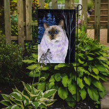 Load image into Gallery viewer, Starry Night Cat - Birman Garden Flag - Outdoor Decorative Yard Flag