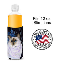 Load image into Gallery viewer, Starry Night Cat - Birman Slim Can Hugger – Fun &amp; Functional Drink Coolers SS8403MUK