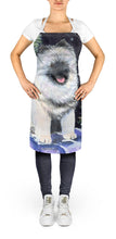 Load image into Gallery viewer, Starry Night Keeshond Apron – Artist-Designed Kitchen, BBQ &amp; Craft Apron
