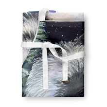 Load image into Gallery viewer, Starry Night Keeshond Apron – Artist-Designed Kitchen, BBQ &amp; Craft Apron
