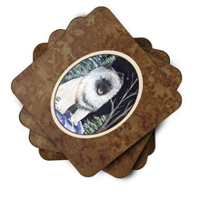 Load image into Gallery viewer, Starry Night Keeshond Coasters - Set of 4 Lightweight Foam, Absorbent Drink Coasters