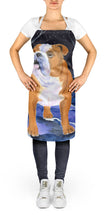 Load image into Gallery viewer, Starry Night English Bulldog Apron – Artist-Designed Kitchen, BBQ &amp; Craft Apron