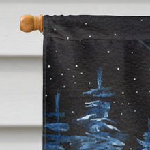 Load image into Gallery viewer, Starry Night Australian Cattle Dog Flag Canvas House Size