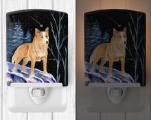 Load image into Gallery viewer, Starry Night Australian Cattle Dog Ceramic Night Light SS8407CNL