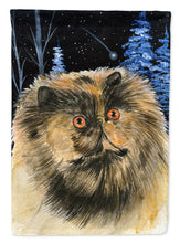 Load image into Gallery viewer, Starry Night Cat - Persian Garden Flag - Outdoor Decorative Yard Flag