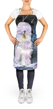 Load image into Gallery viewer, Starry Night Old English Sheepdog Apron – Artist-Designed Kitchen, BBQ &amp; Craft Apron
