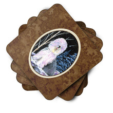 Load image into Gallery viewer, Starry Night Old English Sheepdog Coasters - Set of 4 Lightweight Foam, Absorbent Drink Coasters