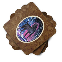 Load image into Gallery viewer, Starry Night Cane Corso Coasters - Set of 4 Lightweight Foam, Absorbent Drink Coasters