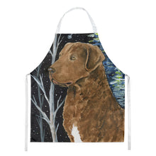 Load image into Gallery viewer, Starry Night Chesapeake Bay Retriever Apron – Artist-Designed Kitchen, BBQ &amp; Craft Apron