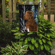 Load image into Gallery viewer, Starry Night Chesapeake Bay Retriever Garden Flag - Outdoor Decorative Yard Flag