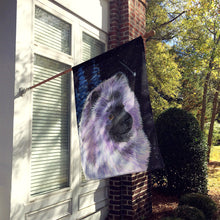 Load image into Gallery viewer, Starry Night Keeshond Flag Canvas House Size