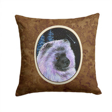Load image into Gallery viewer, Starry Night Keeshond Throw Pillow - 14x14 Decorative Pillow – Art for Your Home &amp; Patio