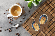 Load image into Gallery viewer, Starry Night Yorkie Coasters - Set of 4 Lightweight Foam, Absorbent Drink Coasters