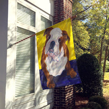 Load image into Gallery viewer, English Bulldog Flag Canvas House Size
