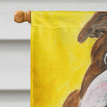 Load image into Gallery viewer, English Bulldog Flag Canvas House Size