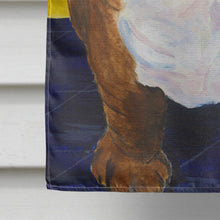 Load image into Gallery viewer, English Bulldog Flag Canvas House Size