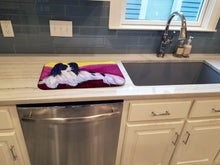 Load image into Gallery viewer, Papillon Dish Drying Mat – Absorbent, Artistic Kitchen Essentials SS8416DDM