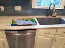 Load image into Gallery viewer, Westie Dish Drying Mat – Absorbent, Artistic Kitchen Essentials SS8418DDM