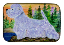 Load image into Gallery viewer, Westie Dish Drying Mat – Absorbent, Artistic Kitchen Essentials SS8418DDM