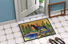 Load image into Gallery viewer, Manchester Terrier Doormat - 24x36 Decorative Floor Mat – Indoor/Outdoor Rug with Artistic Flair Doormat