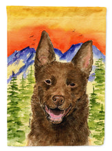 Load image into Gallery viewer, Australian Kelpie Flag Canvas House Size