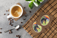 Load image into Gallery viewer, Manchester Terrier Coasters - Set of 4 Lightweight Foam, Absorbent Drink Coasters