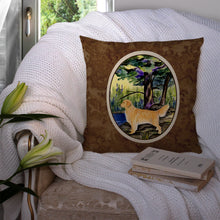 Load image into Gallery viewer, Golden Retriever Throw Pillow - 14x14 Decorative Pillow – Art for Your Home &amp; Patio
