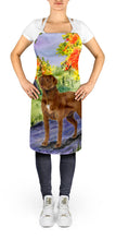 Load image into Gallery viewer, Chesapeake Bay Retriever Apron – Artist-Designed Kitchen, BBQ &amp; Craft Apron