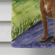 Load image into Gallery viewer, Chesapeake Bay Retriever Flag Canvas House Size