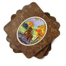 Load image into Gallery viewer, Chesapeake Bay Retriever Coasters - Set of 4 Lightweight Foam, Absorbent Drink Coasters