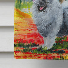 Load image into Gallery viewer, Keeshond Flag Canvas House Size